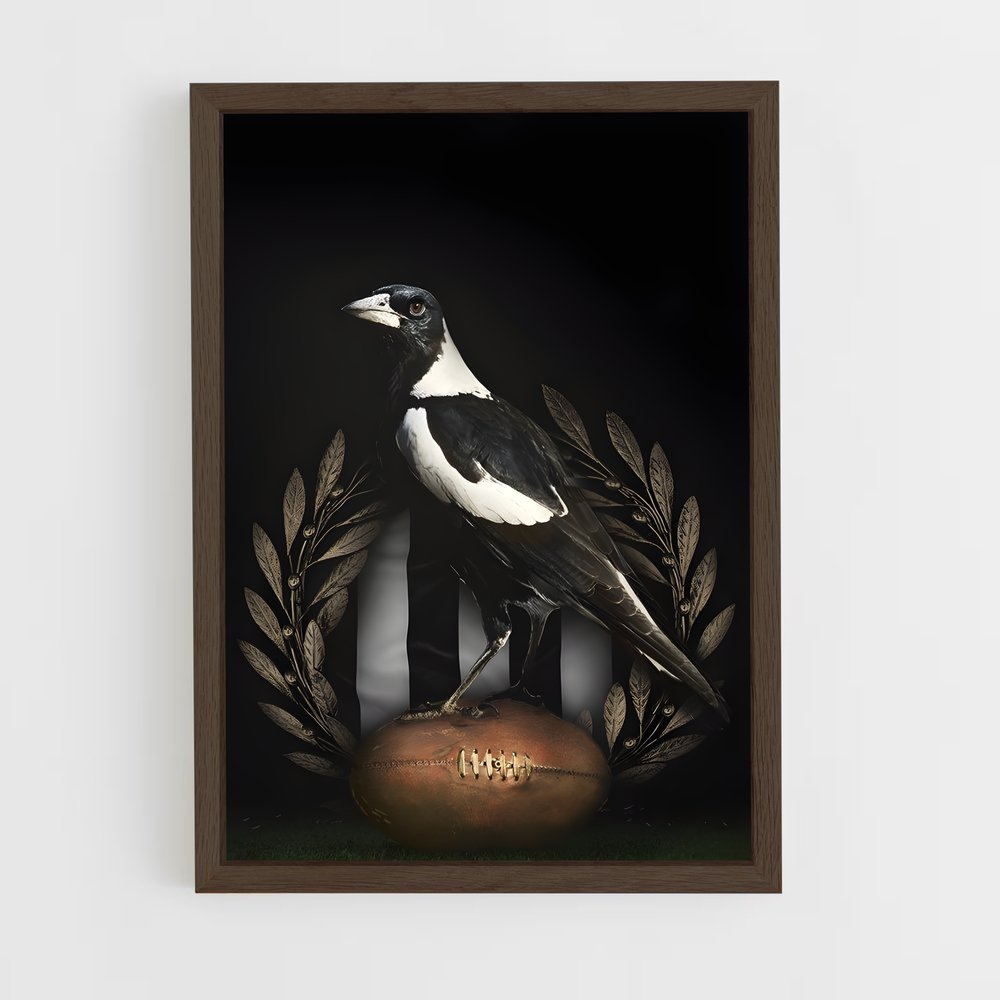 Poster Magpie's Touchdown – affiche Football australien (vue 5)